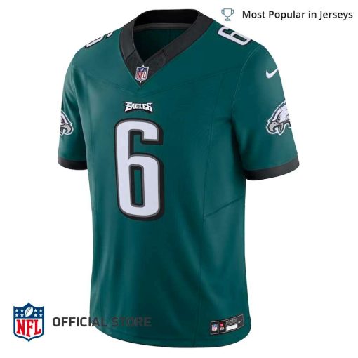 NFL Jersey Men’s Philadelphia Eagles Devonta Smith Jersey Midnight Green Vapor F.U.S.E. Limited Jersey