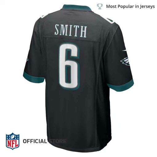 NFL Jersey Men’s Philadelphia Eagles Devonta Smith Jersey Black Game Jersey