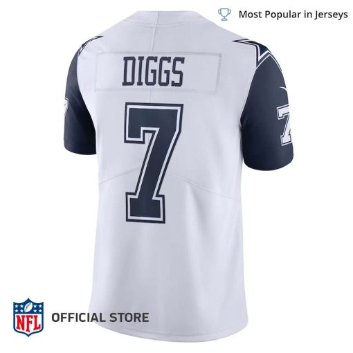 NFL Jersey Men’s Dallas Cowboys Trevon Diggs Jersey White Limited Vapor Jersey