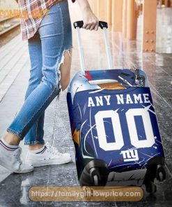 Custom Luggage Cover New York Giants Jersey Personalized Jersey Luggage Cover Protector