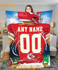 Kansas City Chiefs NFL Custom Blanket: Red - Kansas City Chiefs – Enjoy 20%  off custom gifts – BaubleBar