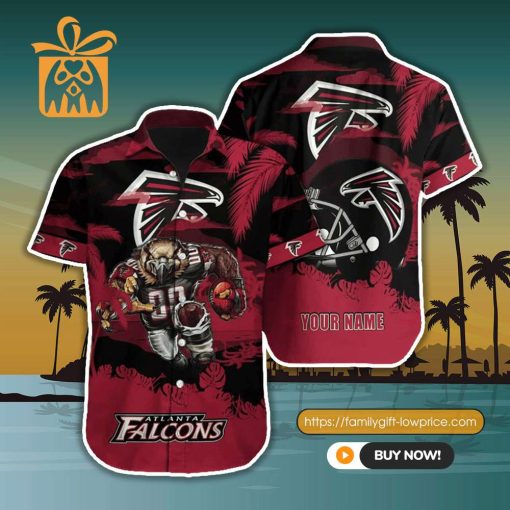 NFL Hawaiian Shirt – Atlanta Falcons Hawaiian Shirt for Men & Women – Customized Hawaiian Shirt