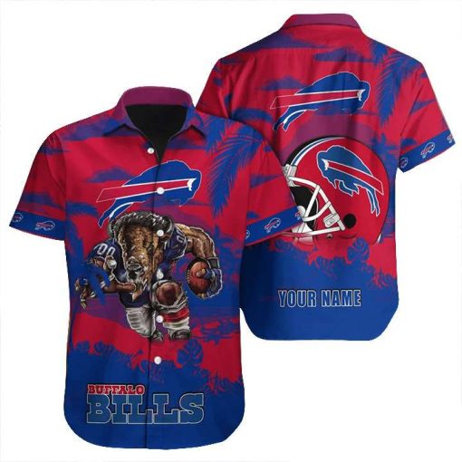 NFL Hawaiian Shirt – Buffalo Bills Hawaiian Shirt for Men & Women – Customized Hawaiian Shirt