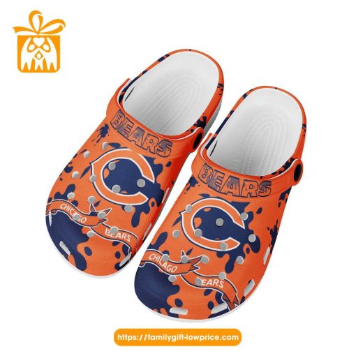 NFL Crocs – Chicago Bears Crocs Clog Shoes for Men & Women – Custom Crocs Shoes