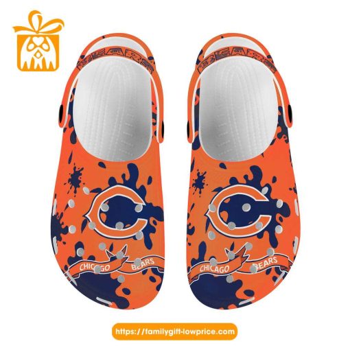 NFL Crocs – Chicago Bears Crocs Clog Shoes for Men & Women – Custom Crocs Shoes