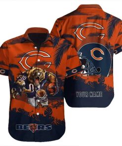 NFL Hawaiian Shirt - Chicago Bears Hawaiian Shirt for Men & Women - Customized Hawaiian Shirt