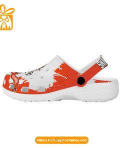 NFL Crocs - Cleveland Browns Crocs Clog Shoes for Men & Women - Custom Crocs Shoes