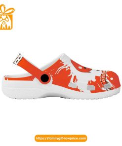 NFL Crocs - Cleveland Browns Crocs Clog Shoes for Men & Women - Custom Crocs Shoes