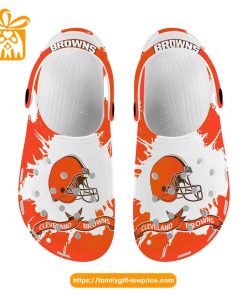 NFL Crocs – Cleveland Browns Crocs Clog Shoes for Men & Women – Custom Crocs Shoes