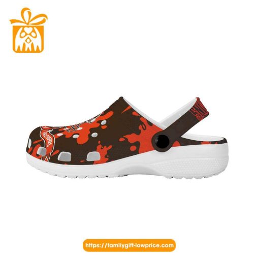 NFL Crocs – Cleveland Browns Crocs Clog Shoes for Men & Women – Custom Crocs Shoes