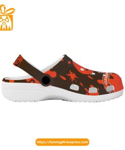 NFL Crocs - Cleveland Browns Crocs Clog Shoes for Men & Women - Custom Crocs Shoes