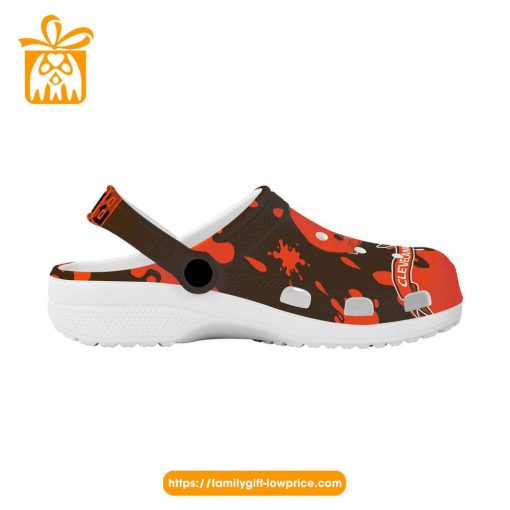 NFL Crocs – Cleveland Browns Crocs Clog Shoes for Men & Women – Custom Crocs Shoes