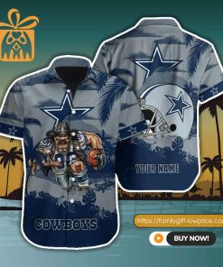 NFL Hawaiian Shirt – Dallas Cowboys Hawaiian Shirt for Men & Women – Customized Hawaiian Shirt