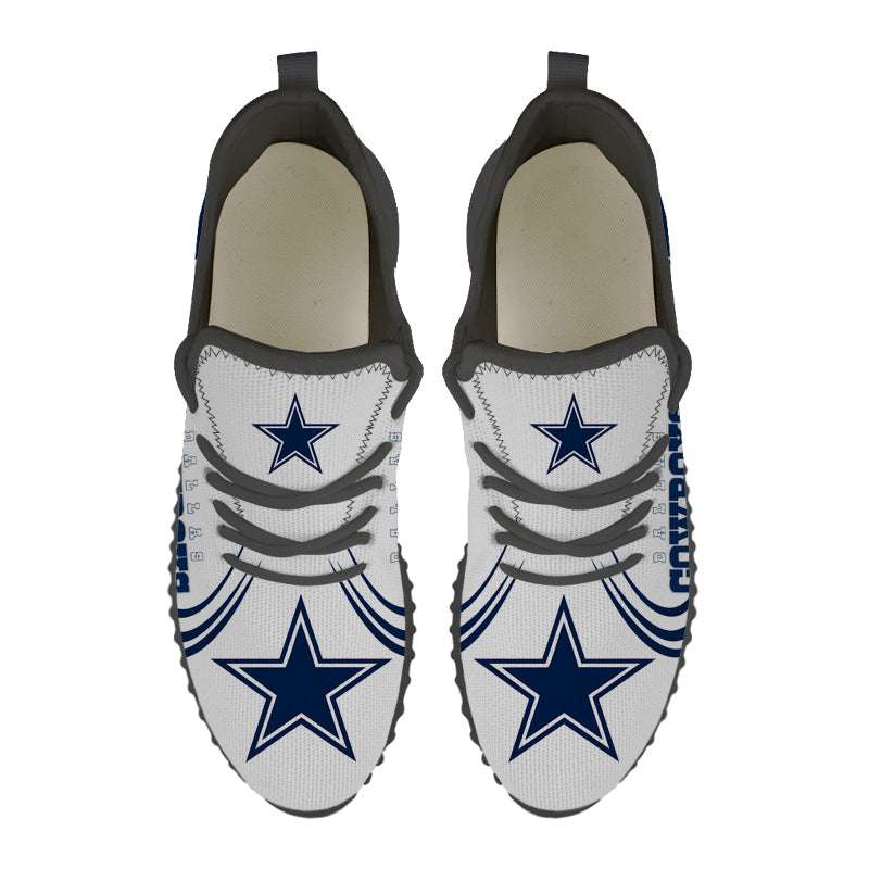 Dallas Cowboys Shoes - Yeezy Running Shoes for For Men and Women - Show Your Pride