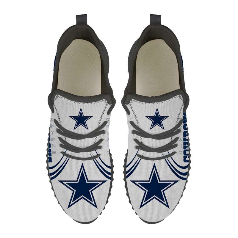 Dallas Cowboys Yeezy Shoes Iconic Running Sneakers For Men And