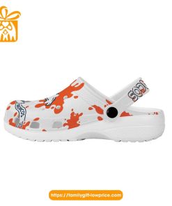 NFL Crocs - Denver Broncos Crocs Clog Shoes for Men & Women - Custom Crocs Shoes