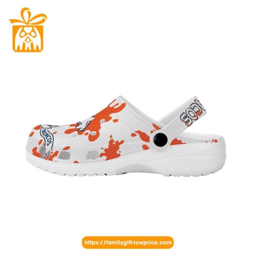 NFL Crocs – Denver Broncos Crocs Clog Shoes for Men & Women – Custom Crocs Shoes