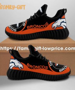 Denver Broncos Yeezy Running Shoes - Lightweight & Comfortable for All Genders
