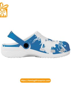 NFL Crocs - Detroit Lions Crocs Clog Shoes for Men & Women - Custom Crocs Shoes