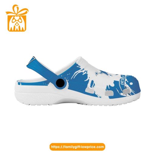 NFL Crocs – Detroit Lions Crocs Clog Shoes for Men & Women – Custom Crocs Shoes