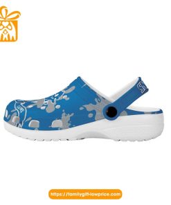 NFL Crocs - Detroit Lions Crocs Clog Shoes for Men & Women - Custom Crocs Shoes