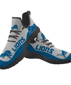 Detroit Lions Yeezy Running Shoes - Perfect Gift for Men and Women 2