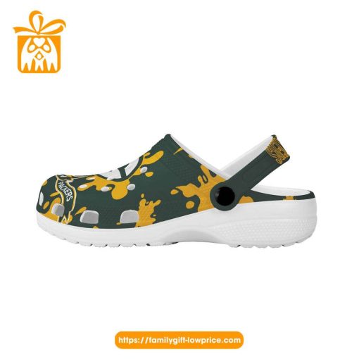 NFL Crocs – Green Bay Packers Crocs Clog Shoes for Men & Women – Custom Crocs Shoes