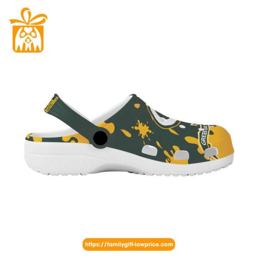 NFL Crocs – Green Bay Packers Crocs Clog Shoes for Men & Women – Custom Crocs Shoes