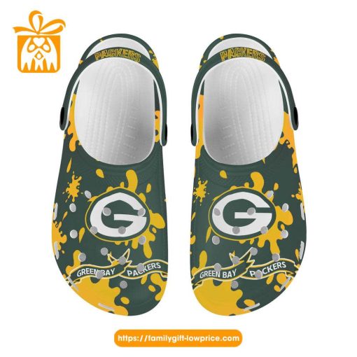 NFL Crocs – Green Bay Packers Crocs Clog Shoes for Men & Women – Custom Crocs Shoes