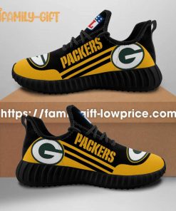 Green Bay Packers Yeezy Running Shoes - Perfect Gift for Men and Women