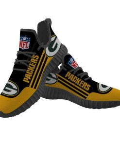 Green Bay Packers Yeezy Running Shoes - Perfect Gift for Men and Women 2