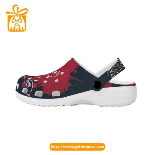 NFL Crocs – Houston Texans Crocs Clog Shoes for Men & Women – Custom Crocs Shoes