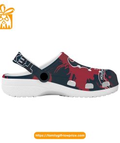 NFL Crocs - Houston Texans Crocs Clog Shoes for Men & Women - Custom Crocs Shoes