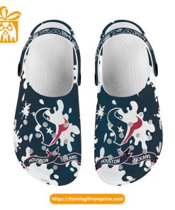 NFL Crocs – Houston Texans Crocs Clog Shoes for Men & Women – Custom Crocs Shoes