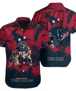 Personalized Houston Texans Hawaiian Shirt NFL Football Hawaiian