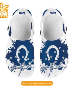 NFL Crocs – Indianapolis Colts Crocs Clog Shoes for Men & Women – Custom Crocs Shoes