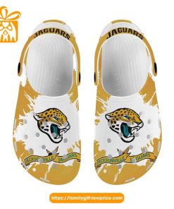 NFL Crocs – Jacksonville Jaguars Crocs Clog Shoes for Men & Women – Custom Crocs Shoes