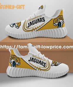 Jacksonville Jaguars Yeezy Running Shoes – Perfect Gift for Fans, Men, and Women