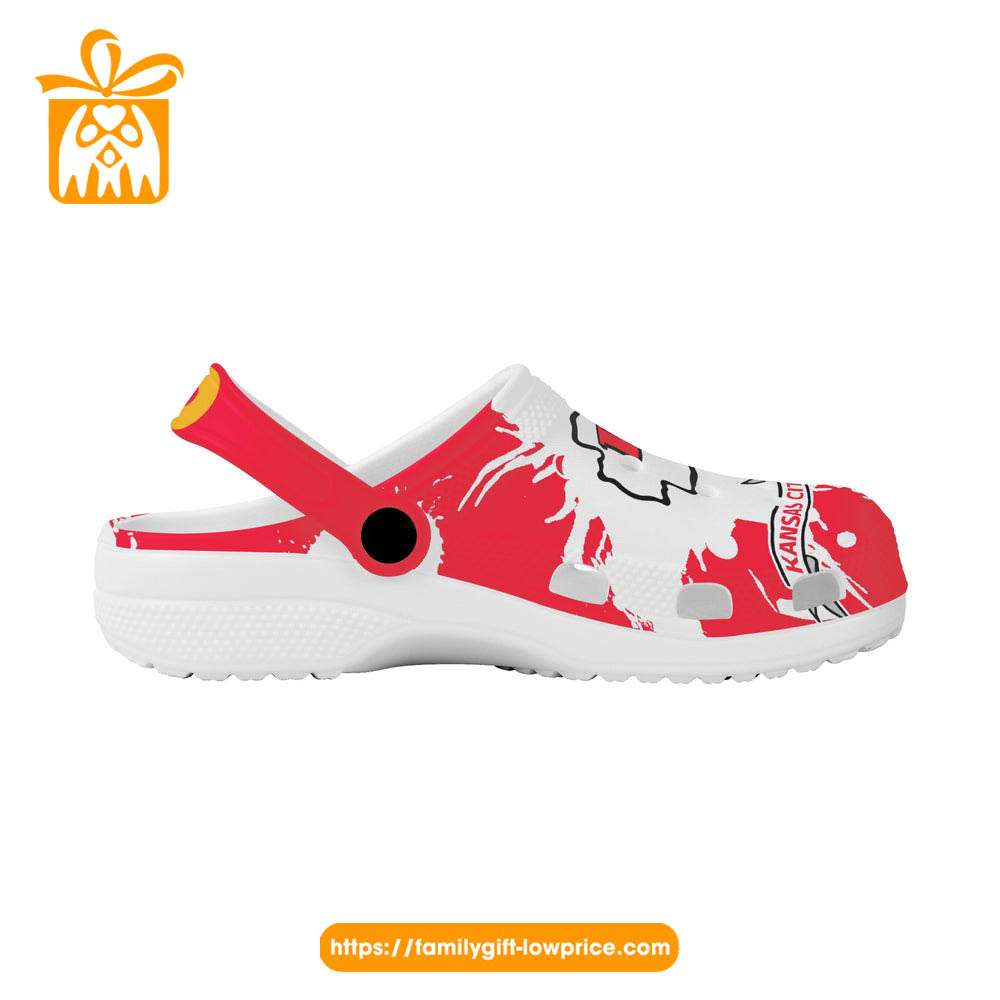 Kansas City Chiefs Nfl Custom Name Crocs Clog Shoes - 365crocs