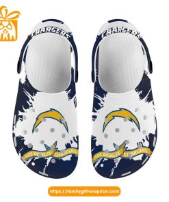 NFL Crocs – Los Angeles Chargers Crocs Clog Shoes for Men & Women – Custom Crocs Shoes