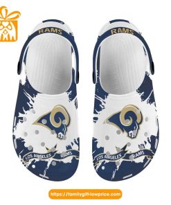 NFL Crocs – Los Angeles Rams Crocs Clog Shoes for Men & Women – Custom Crocs Shoes