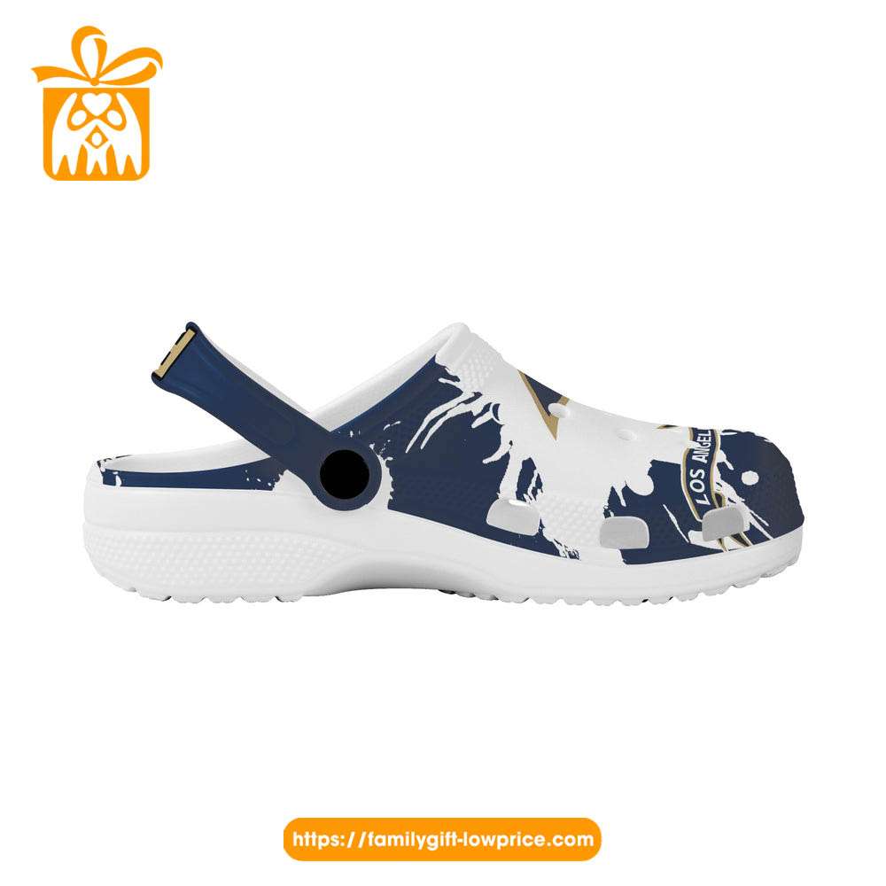 Los Angeles Rams Nfl Custom Name Crocs Clog Shoes - 365crocs