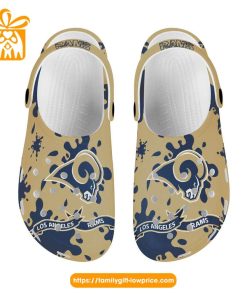 NFL Crocs – Los Angeles Rams Crocs Clog Shoes for Men & Women – Custom Crocs Shoes