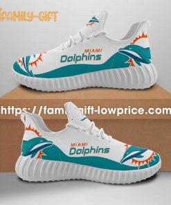 Miami Dolphins Yeezy Running Shoes – Lightweight & Comfortable for Men and Women
