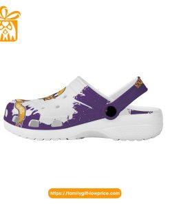 NFL Crocs - Minnesota Vikings Crocs Clog Shoes for Men & Women - Custom Crocs Shoes