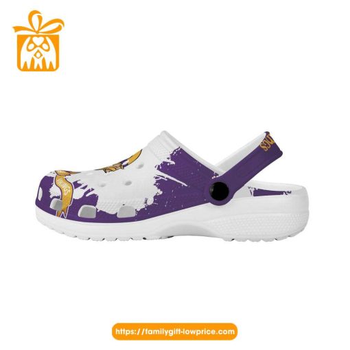 NFL Crocs – Minnesota Vikings Crocs Clog Shoes for Men & Women – Custom Crocs Shoes