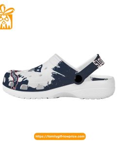 NFL Crocs - New England Patriots Crocs Clog Shoes for Men & Women - Custom Crocs Shoes