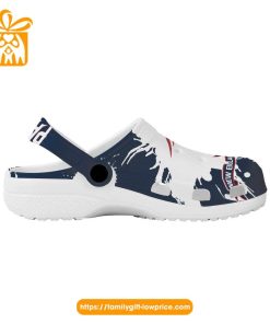 NFL Crocs - New England Patriots Crocs Clog Shoes for Men & Women - Custom Crocs Shoes