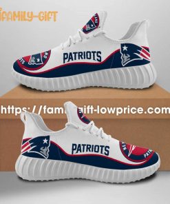 New England Patriots Yeezy Running Shoes – Perfect Gift for Fans, Men, and Women