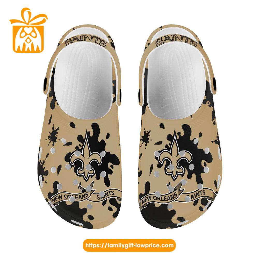 NFL Crocs - New Orleans Saints Crocs Clog Shoes for Men & Women - Custom  Crocs Shoes - Gifts From The Heart At Prices You'll Love